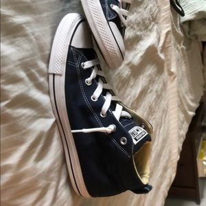 Converse all-star blue and white